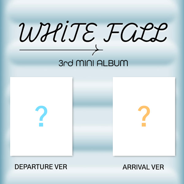 SEVENUS (세븐어스) 3rd Mini Album [White fall] (DEPARTURE & ARRIVAL VER.)