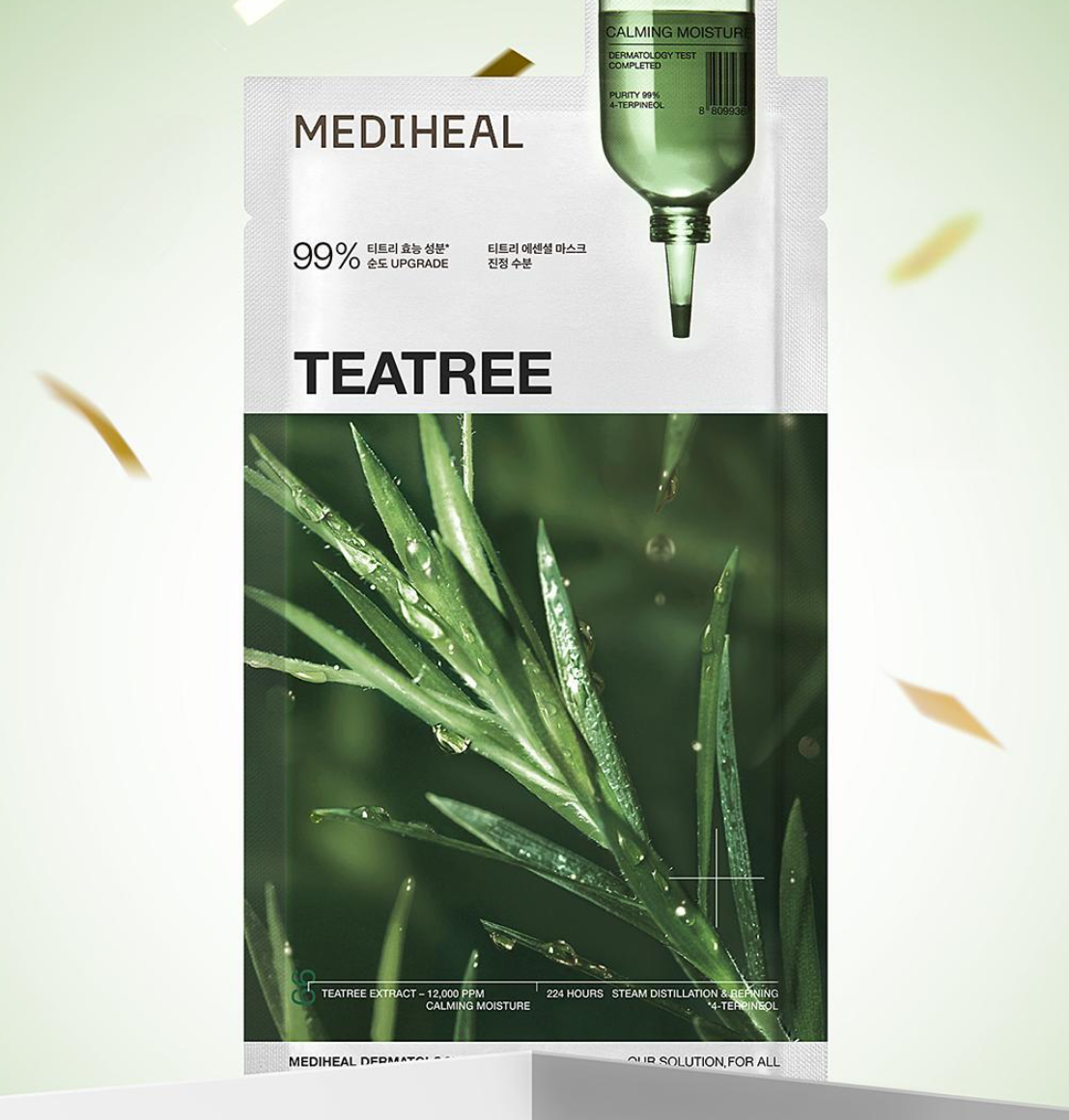 MEDIHEAL Essential Mask Sheet 10pcs – Choose 1 from 7 High-Performance Types