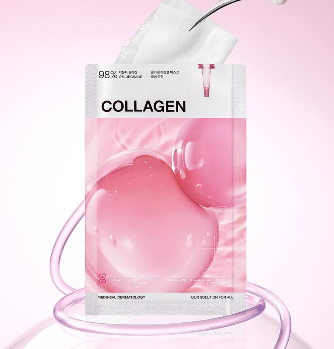 MEDIHEAL Essential Mask Sheet 10pcs – Choose 1 from 7 High-Performance Types