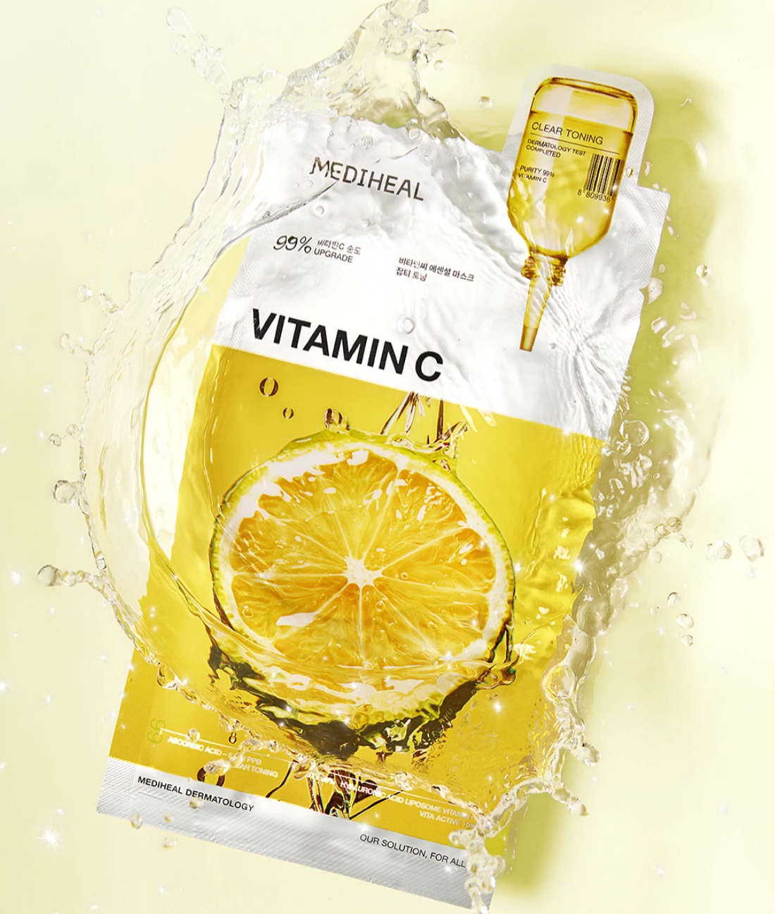 MEDIHEAL Essential Mask Sheet 10pcs – Choose 1 from 7 High-Performance Types