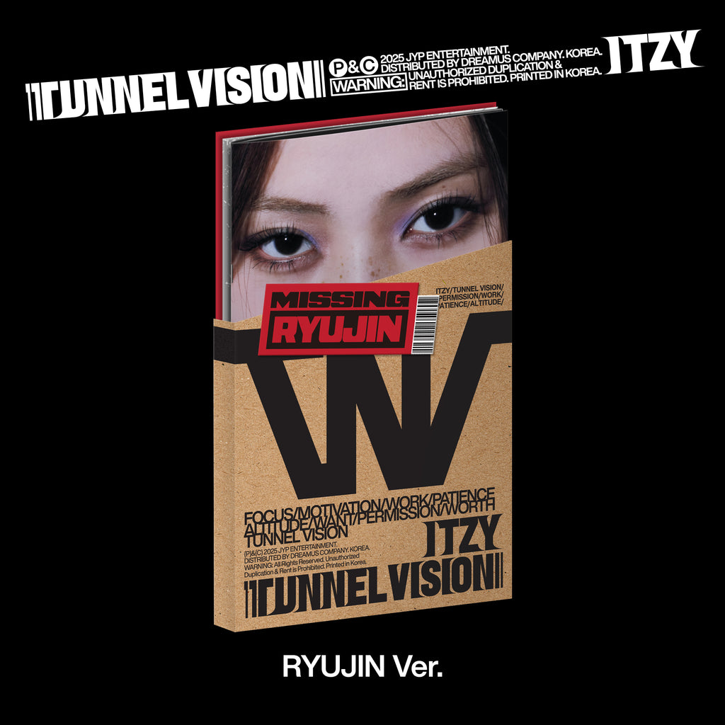 ITZY (있지) [TUNNEL VISION] Versión Miembro (Total 5 Tipos)