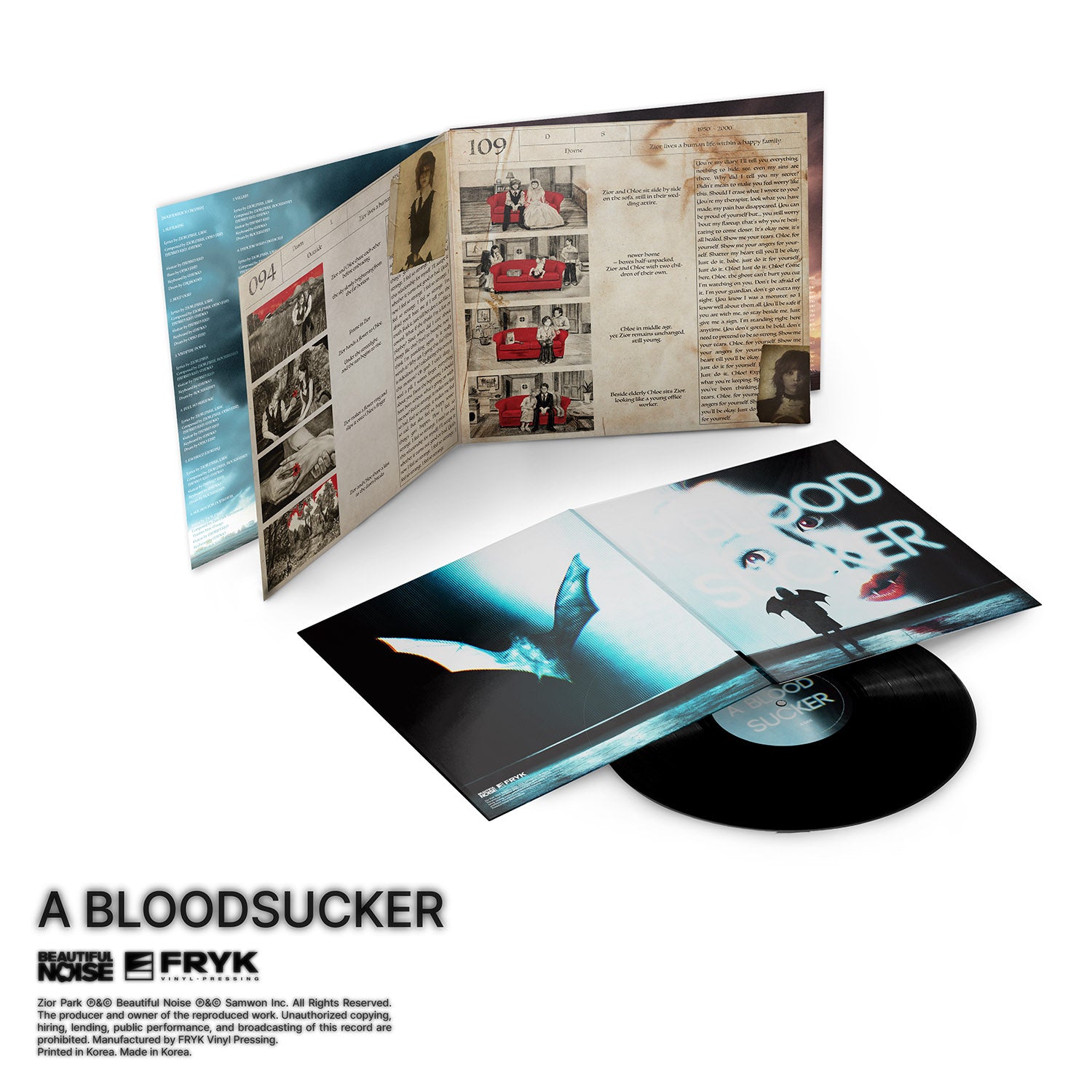 Zior Park (지올 팍) A BLOODSUCKER Vinyl