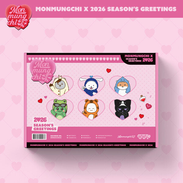 MONSTA X (몬스타엑스) MONMUNGCHI X 2026 SEASON'S GREETINGS