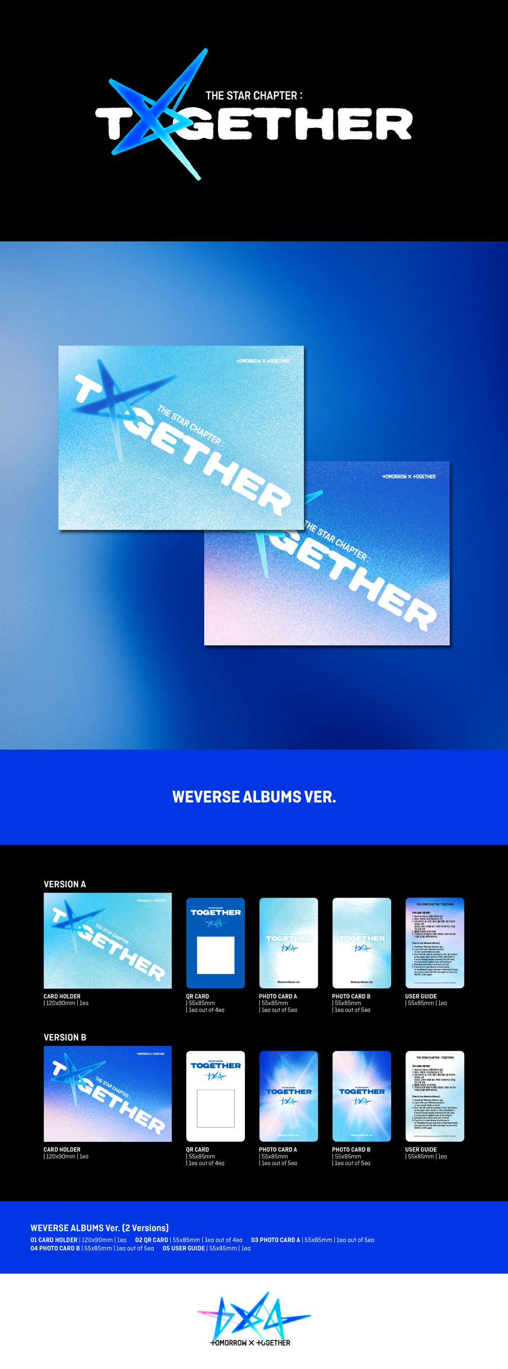 TOMORROW X TOGETHER (TXT) [The Dream Chapter: TOGETHER] (Weverse Albums ver.)