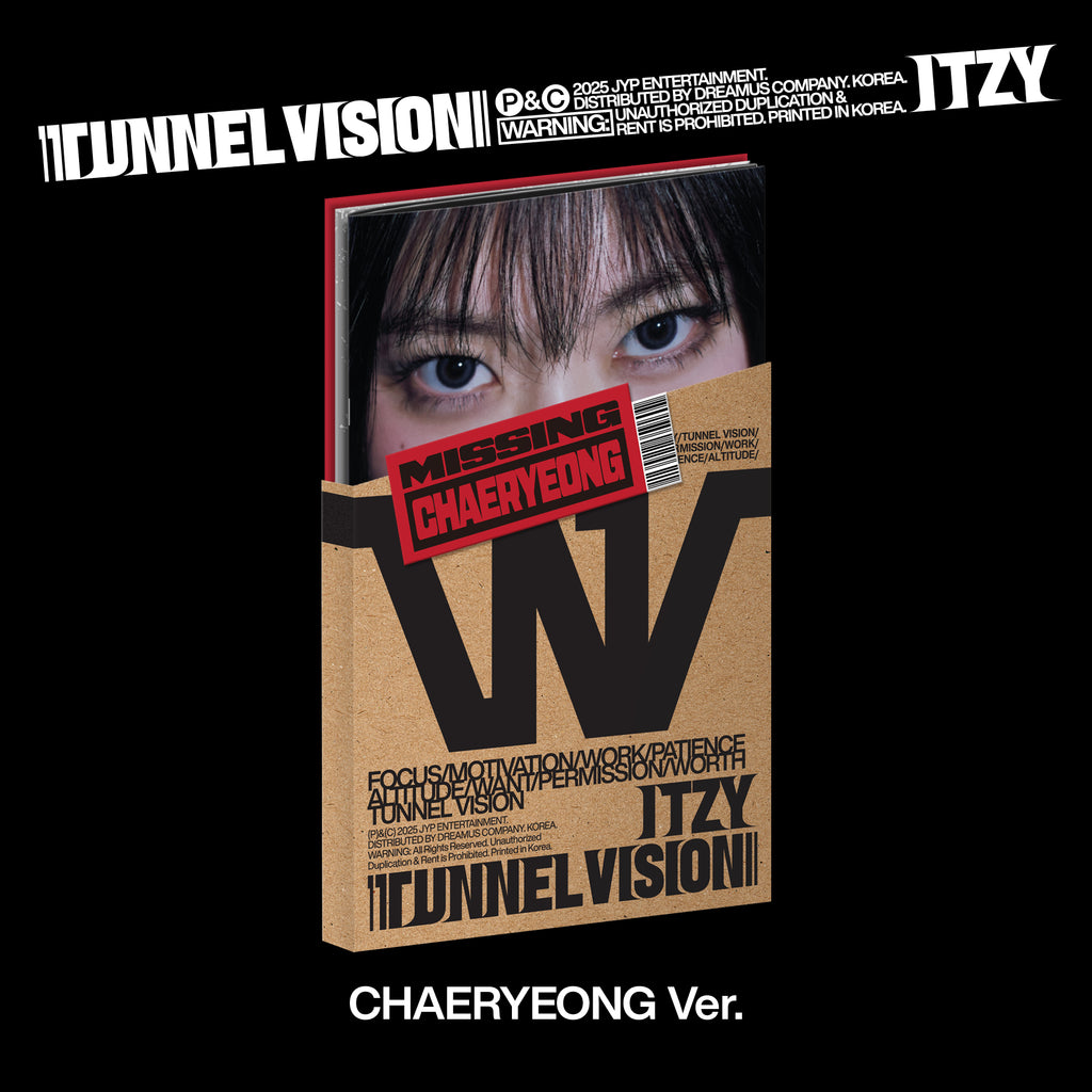 ITZY (있지) [TUNNEL VISION] Versión Miembro (Total 5 Tipos)