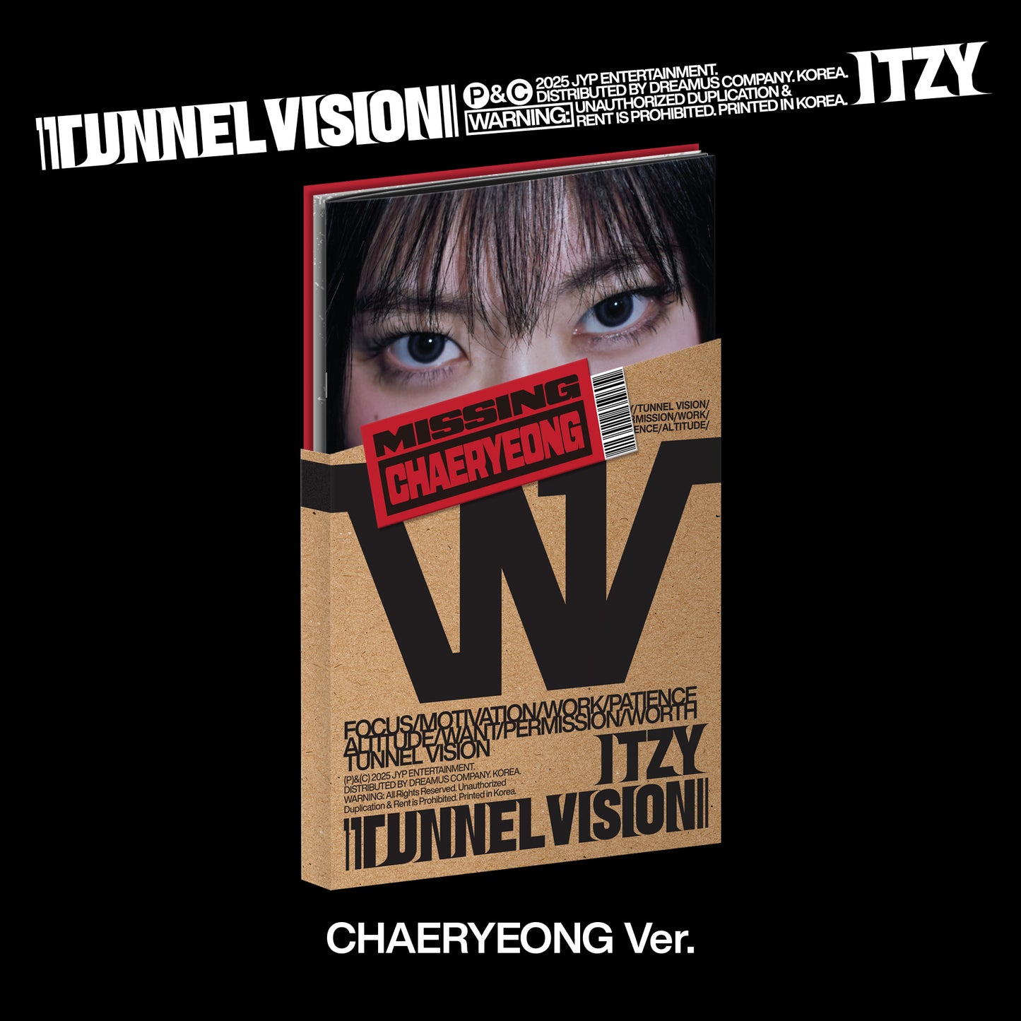 ITZY (있지) [TUNNEL VISION] Member Ver. (Total 5 Types)