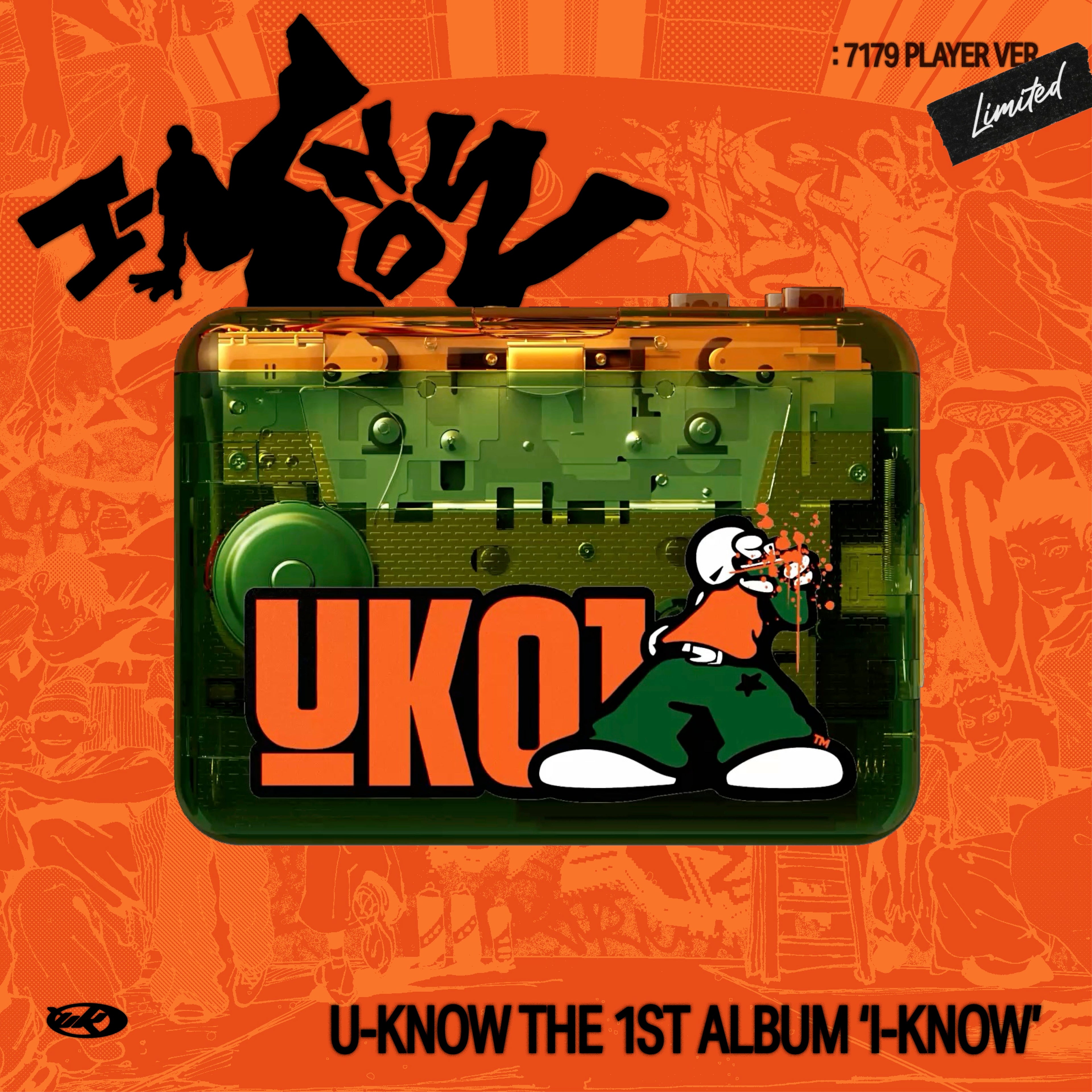 U-KNOW 1st Full Album [I-KNOW] (7179 PLAYER Ver.) (Limited)