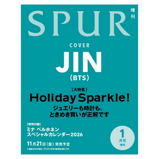 [PRE-ORDER] SPUR 2026.01 (BTS JIN) (Special Issue)