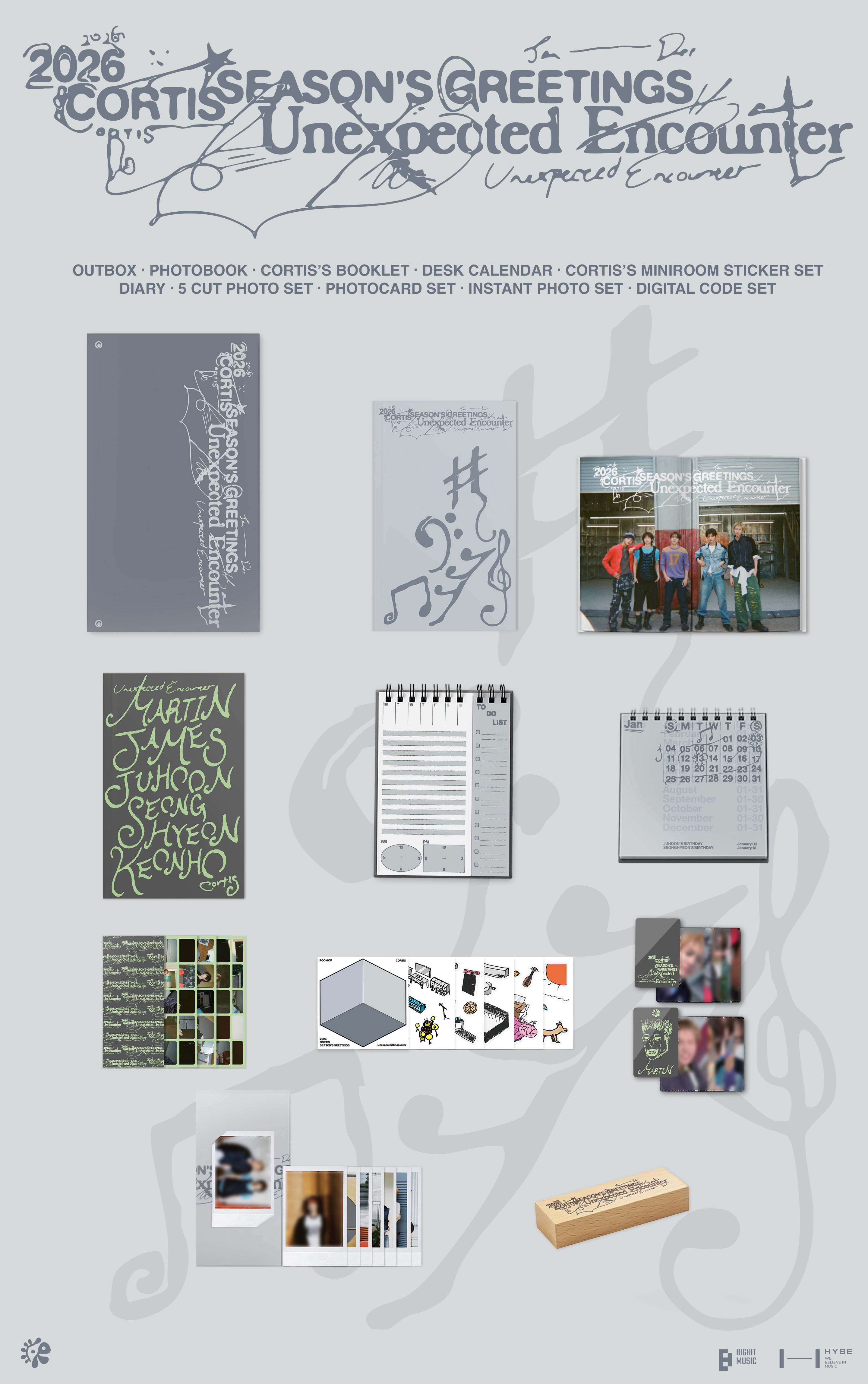 CORTIS (코르티스) 2026 SEASON’S GREETINGS: UNEXPECTED ENCOUNTER