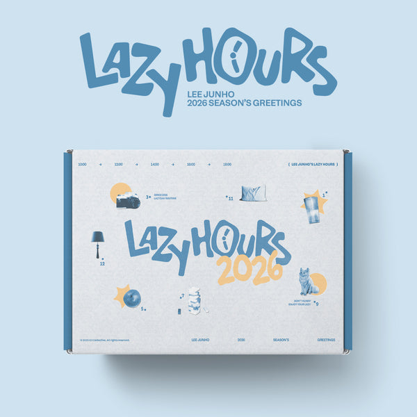 LEE JUNHO (이준호) 2026 Season's Greetings [LAZY HOURS]