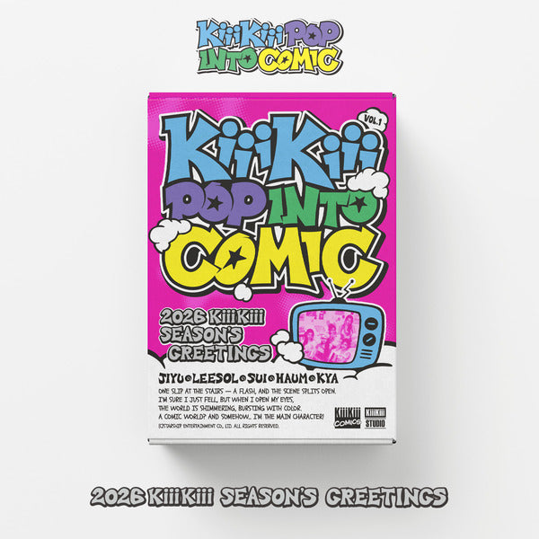 KiiiKiii (키키) 2026 SEASON'S GREETINGS [KiiiKiii POP INTO COMIC]