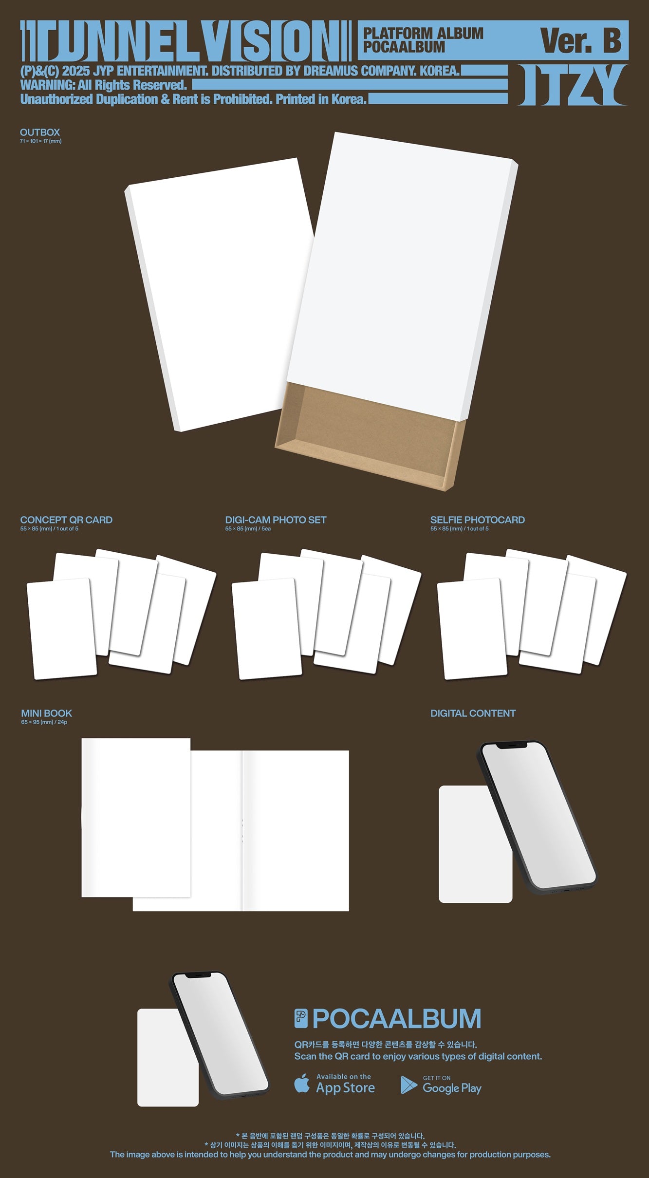 ITZY (있지) [VISIÓN DEL TÚNEL] POCAALBUM