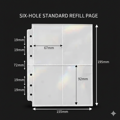 Clear Wave Photo Binder Album (Polaroid/Photocard Storage)