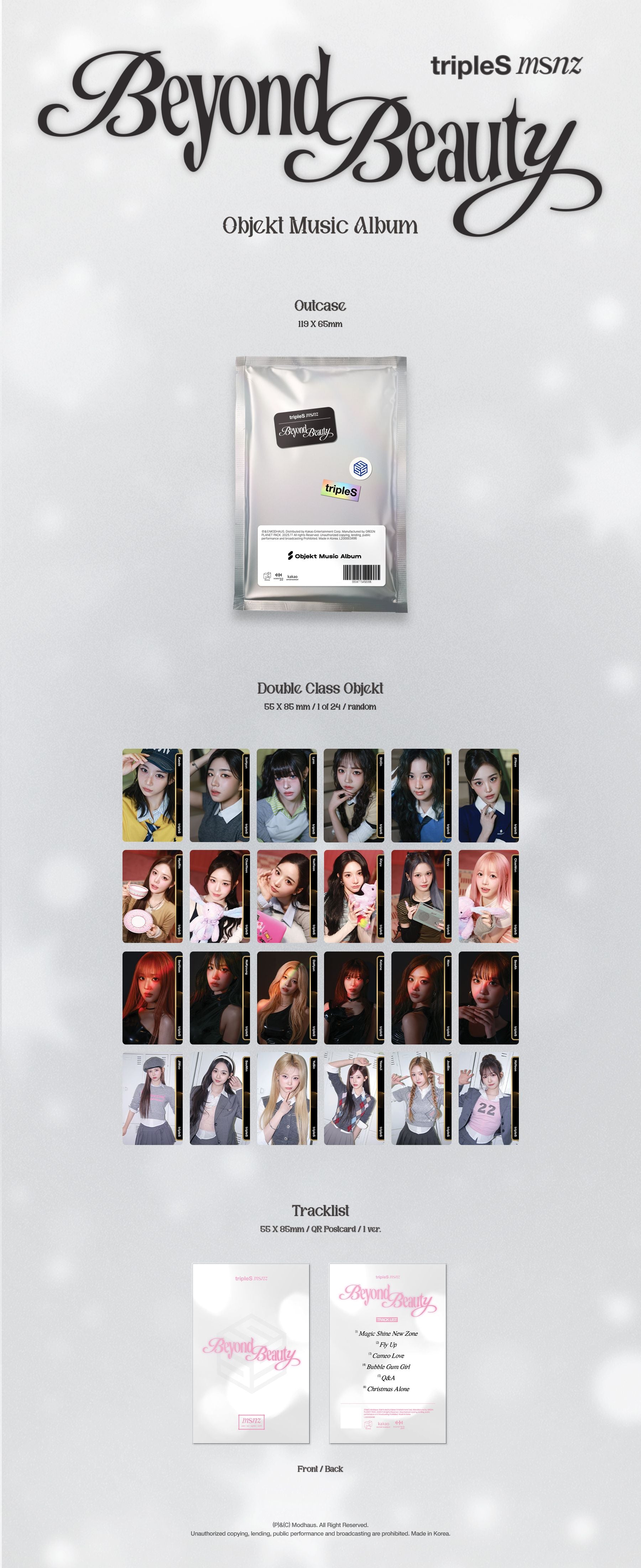 tripleS (트리플에스) Mini [msnz] (Objekt Music Album ver.)