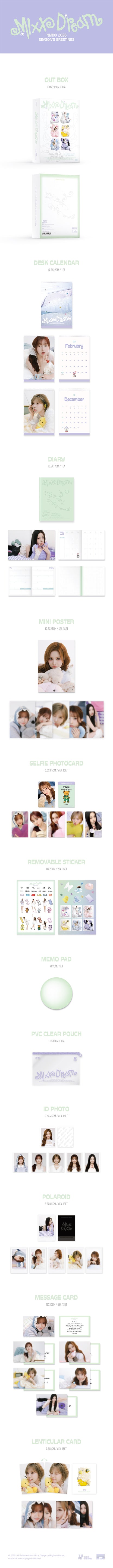 [PRE-ORDER] NMIXX (엔믹스) 2026 SEASON'S GREETINGS: [MIXX DREAM]
