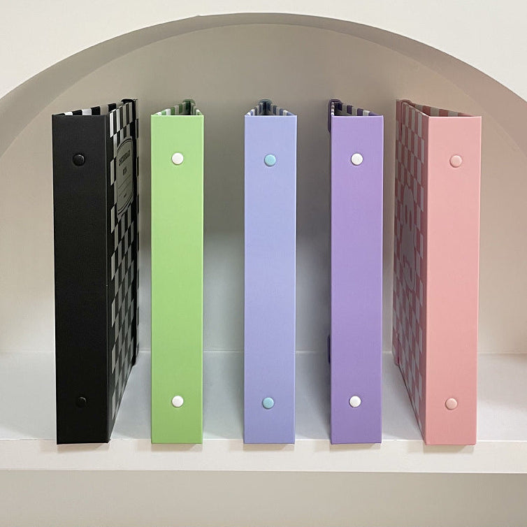 Checkerboard A5 Photo Binder Album (Photocard Storage)