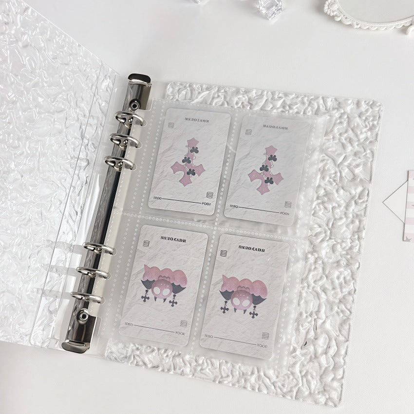 Clear Wave Photo Binder Album (Polaroid/Photocard Storage)