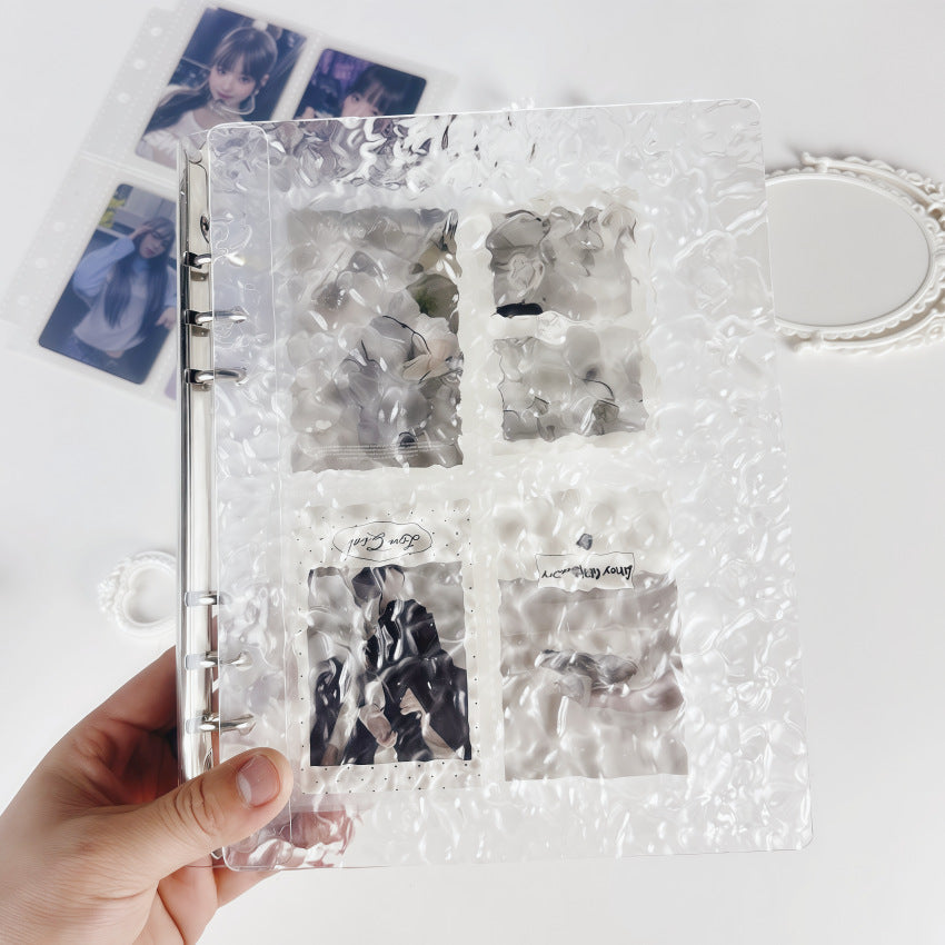 Clear Wave Photo Binder Album (Polaroid/Photocard Storage)