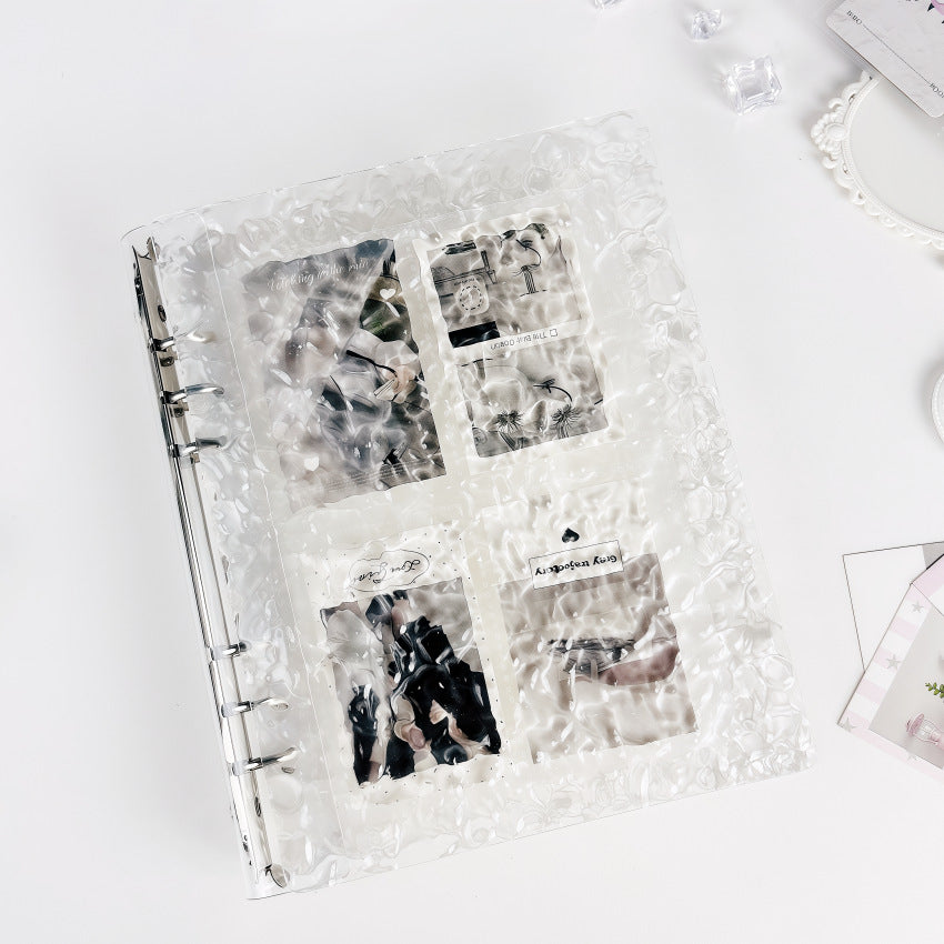 Clear Wave Photo Binder Album (Polaroid/Photocard Storage)
