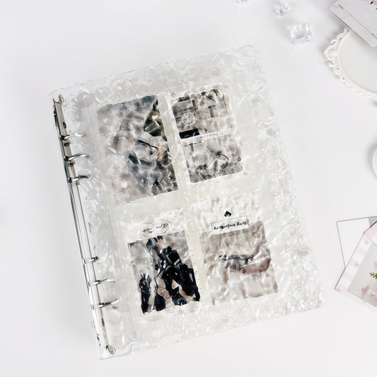 Clear Wave Photo Binder Album (Polaroid/Photocard Storage)