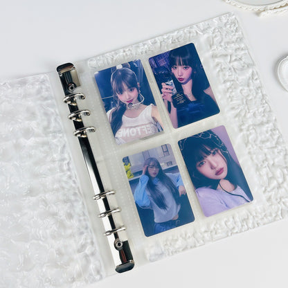 Clear Wave Photo Binder Album (Polaroid/Photocard Storage)