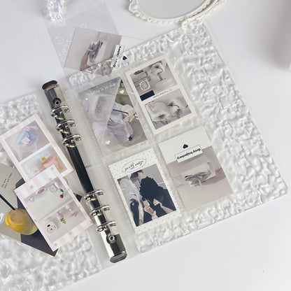 Clear Wave Photo Binder Album (Polaroid/Photocard Storage)