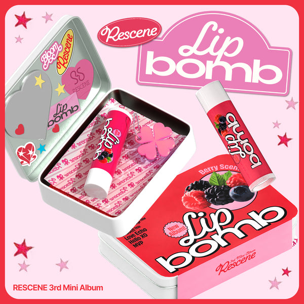 RESCENE The 3rd Mini Album [lip bomb] (QR) (lip balm ver.)