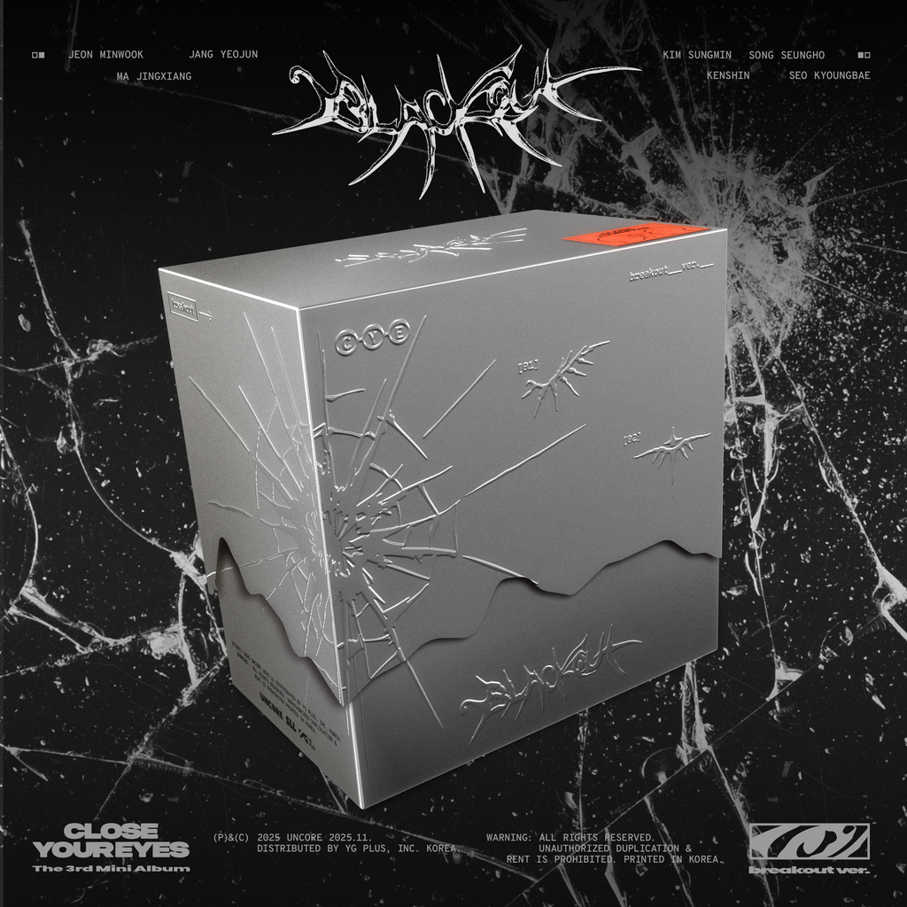 [PRE-ORDER] CLOSE YOUR EYES (클로즈유어아이즈) The 3rd Mini Album 'blackout' (breakout ver.)