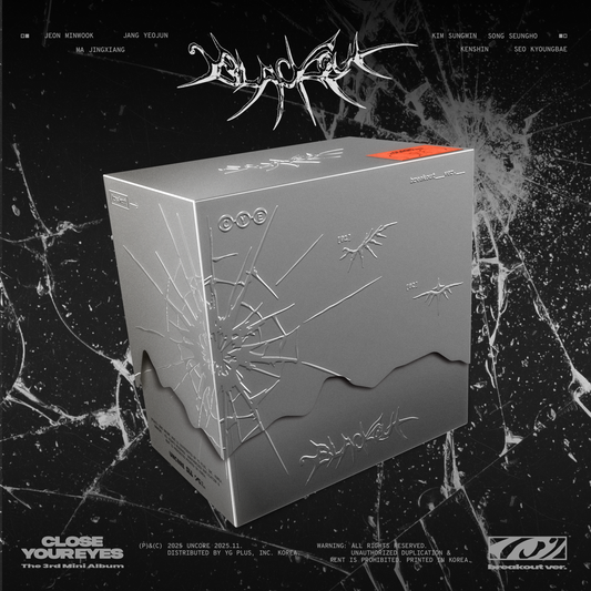 [PRE-ORDER] CLOSE YOUR EYES (클로즈유어아이즈) The 3rd Mini Album 'blackout' (breakout ver.)