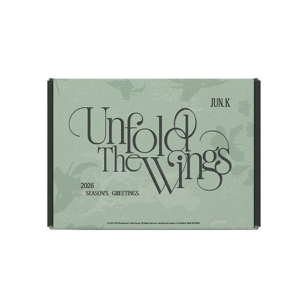 [PRE-ORDER] JUN. K 2026 SEASON'S GREETINGS [Unfold The Wings]