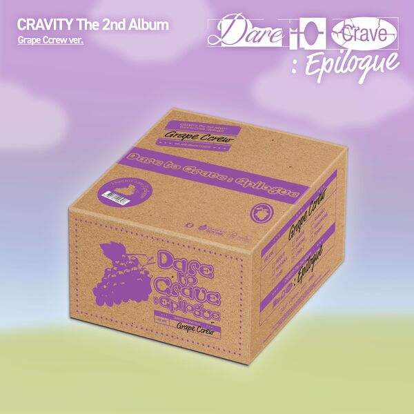 CRAVITY (크래비티) - CRAVITY El segundo álbum [Dare to Crave: Epilogue] Grape Crew ver.