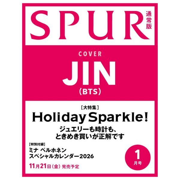 [PRE-ORDER] SPUR 2026.01 (BTS JIN) (Standard Issue)
