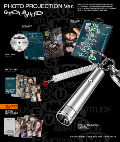 [PRE-ORDER] ITZY (있지) [TUNNEL VISION] Photo Projection Ver. (1ea)