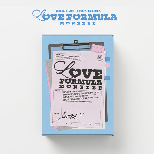 MONSTA X (몬스타엑스) 2026 SEASON'S GREETINGS [LOVE FORMULA MONBEBE]