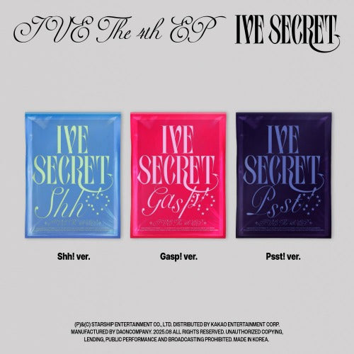 IVE (아이브) THE 4th EP [IVE SECRET] (Random Version)