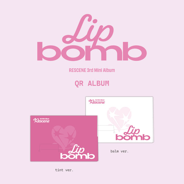 RESCENE (리센느) The 3rd Mini Album [lip bomb] (QR) (Photocard Ver.)
