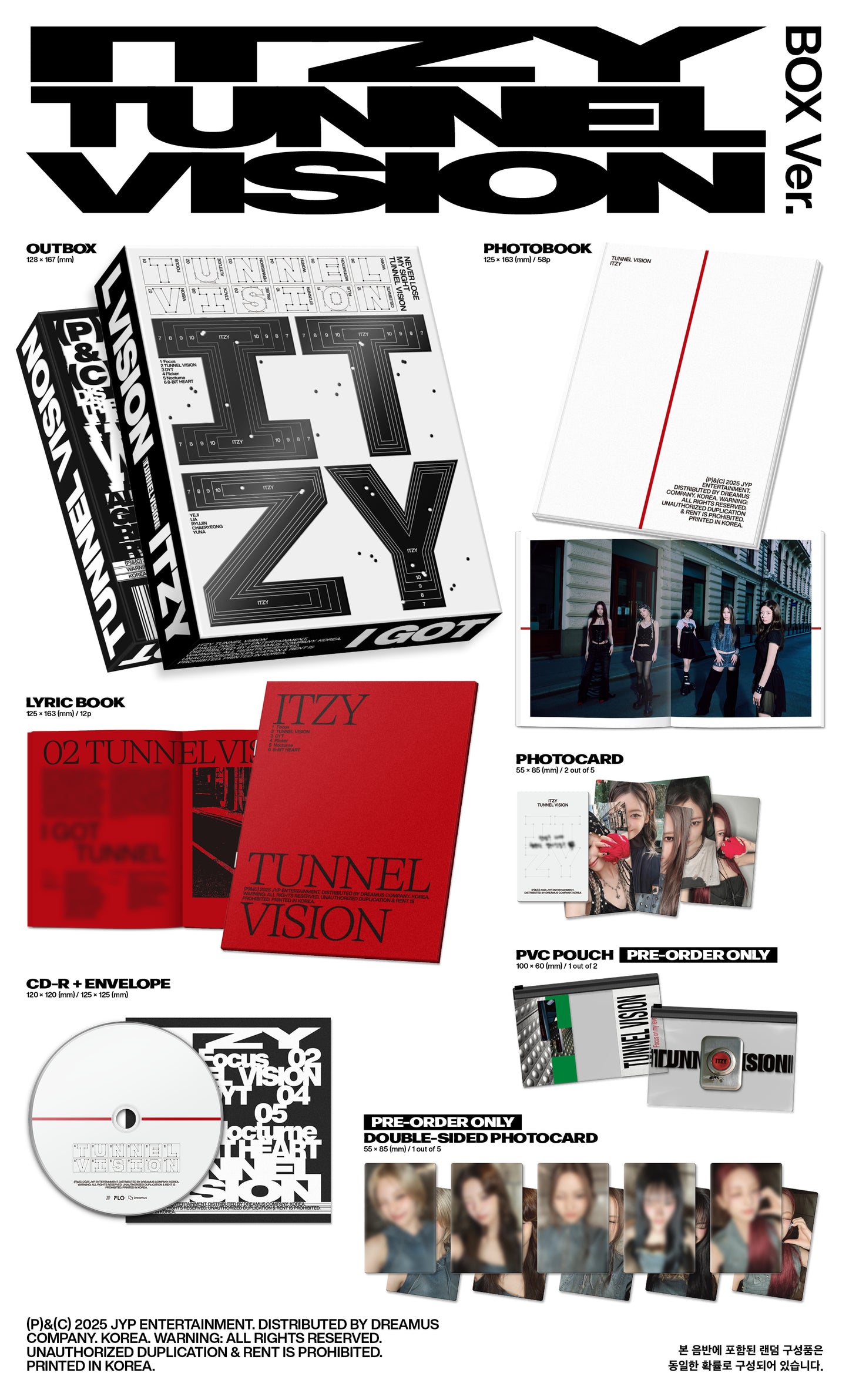 ITZY (있지) [TUNNEL VISION] Box Ver.