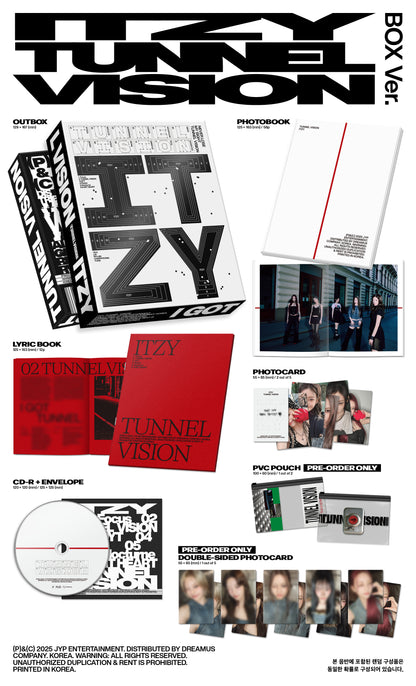 ITZY (있지) [TUNNEL VISION] Box Ver.