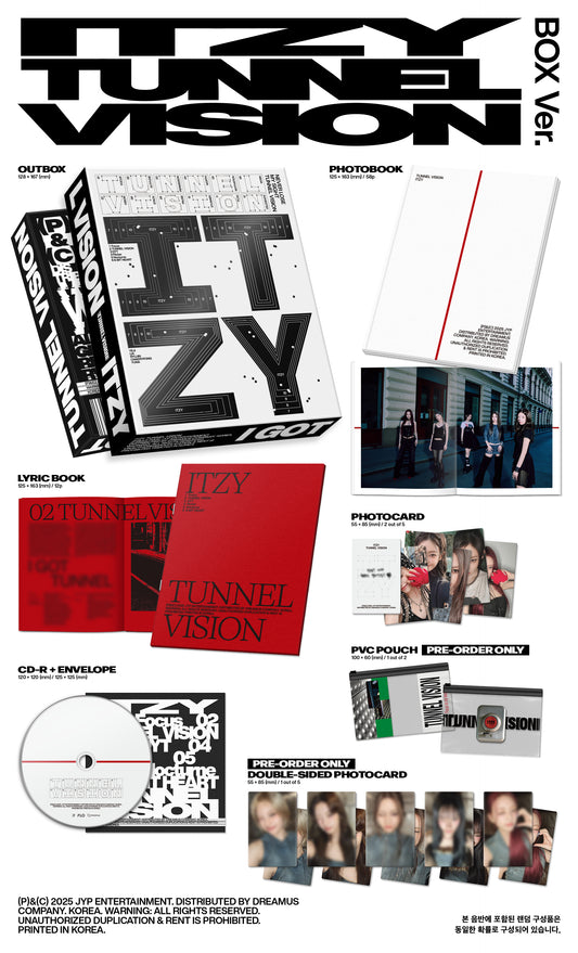 ITZY (있지) [TUNNEL VISION] Box Ver.