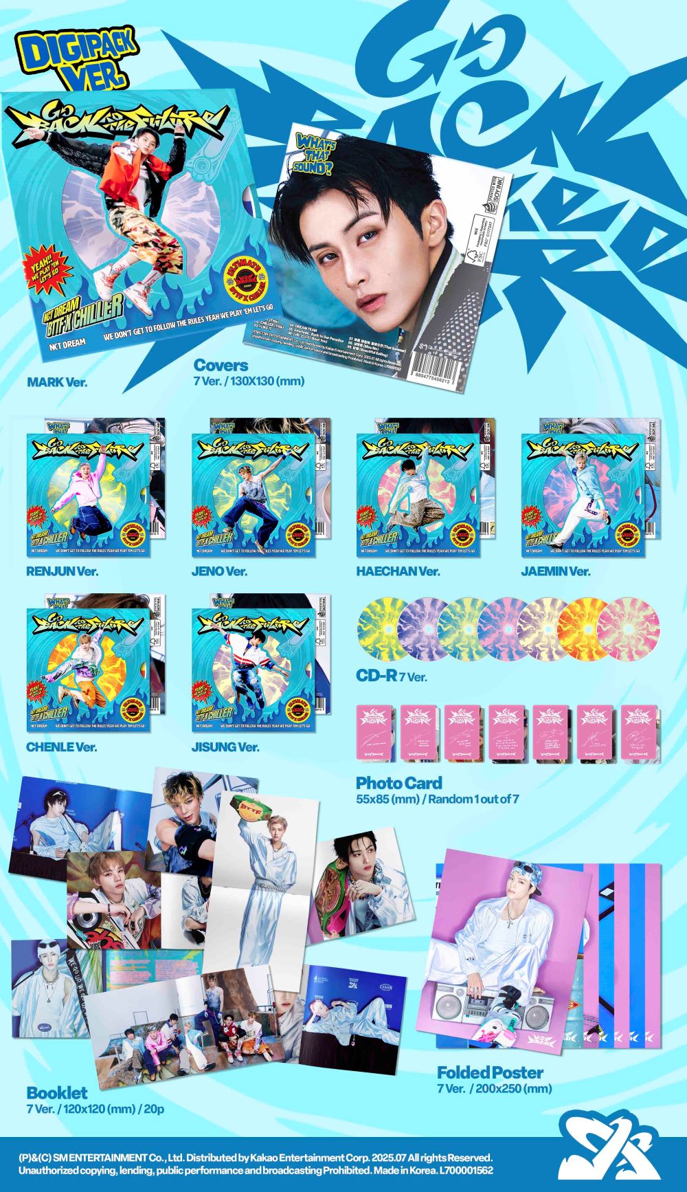 NCT DREAM [Regreso al futuro] (Versión Digipack / Ventaja B-Stage para PC)